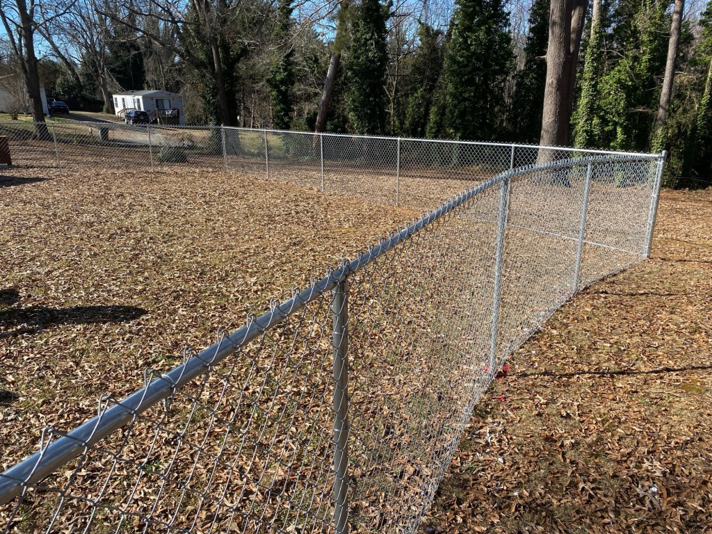 Quality Fence Services Near Spartanburg, SC 23 galvanized chain link fence 2